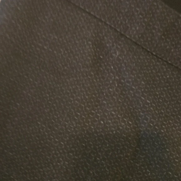 Classic Black Patterned Women's Dress Pants - Picture 2 of 3